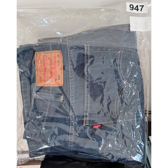 Levi’s 569 Jeans Men’s Measures Size 38 x 32.5 Loose Straight Cotton - Picture 8 of 8